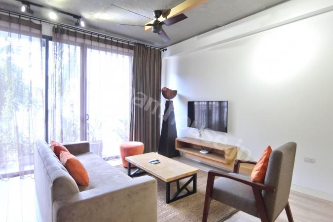 Reasonable price for a luxury apartment for rent near Lotte Center.